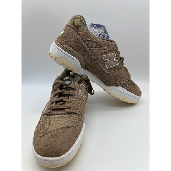 New Balance 550 Suede Mushroom BB550PHA Sneakers Men's Size 8.5 - Picture 6 of 12